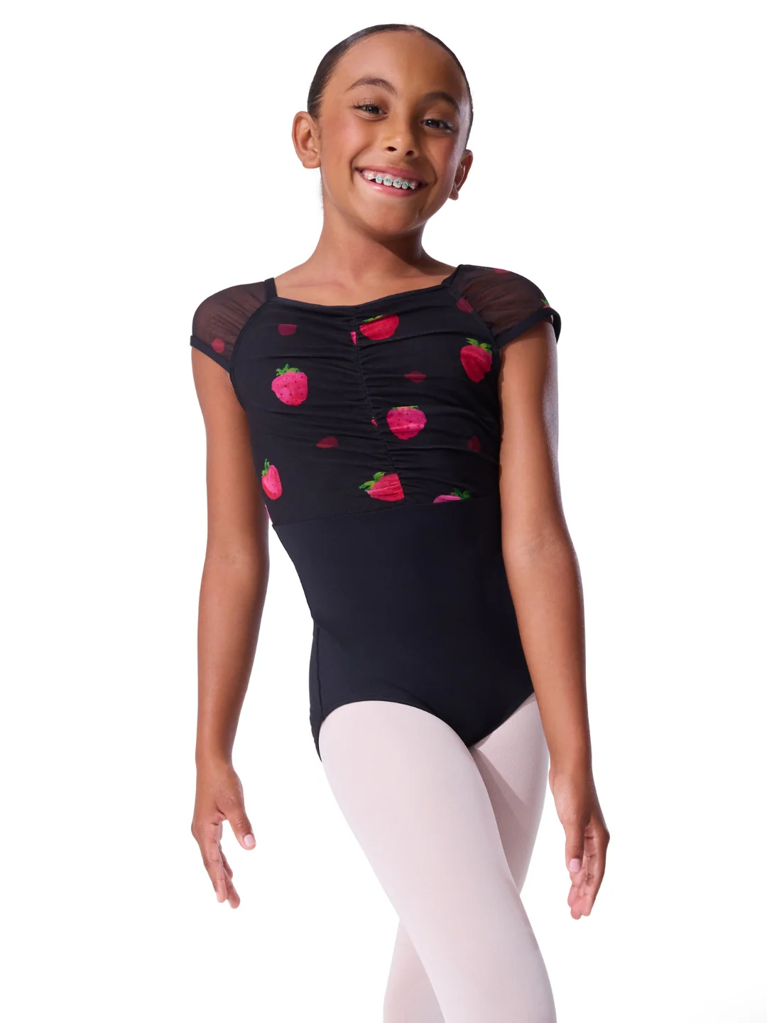 Berry Sweet Strawberry Leotard - Child - Image 4