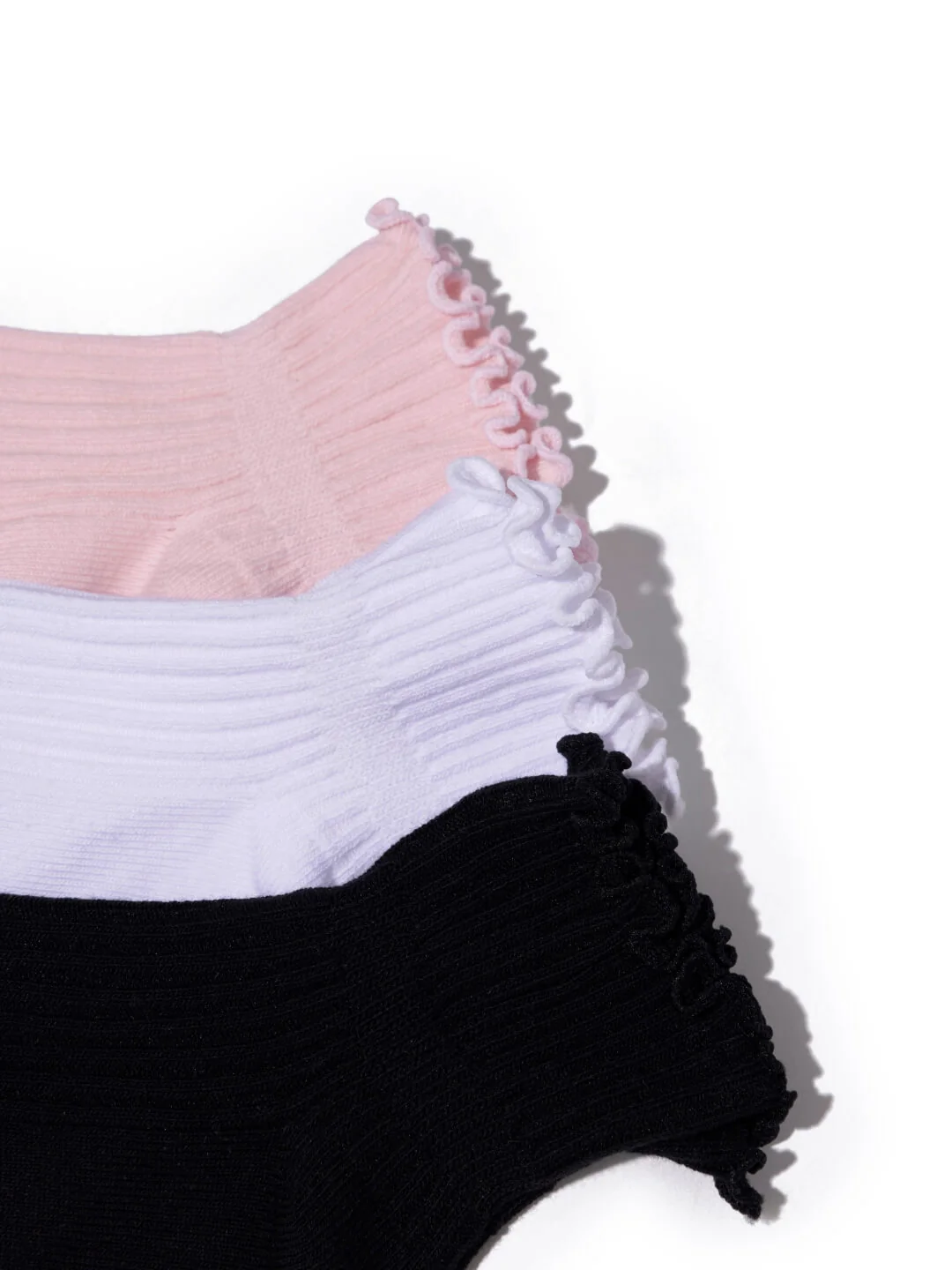 Children's Scalloped Edge Sock (3-Pack) - Image 5