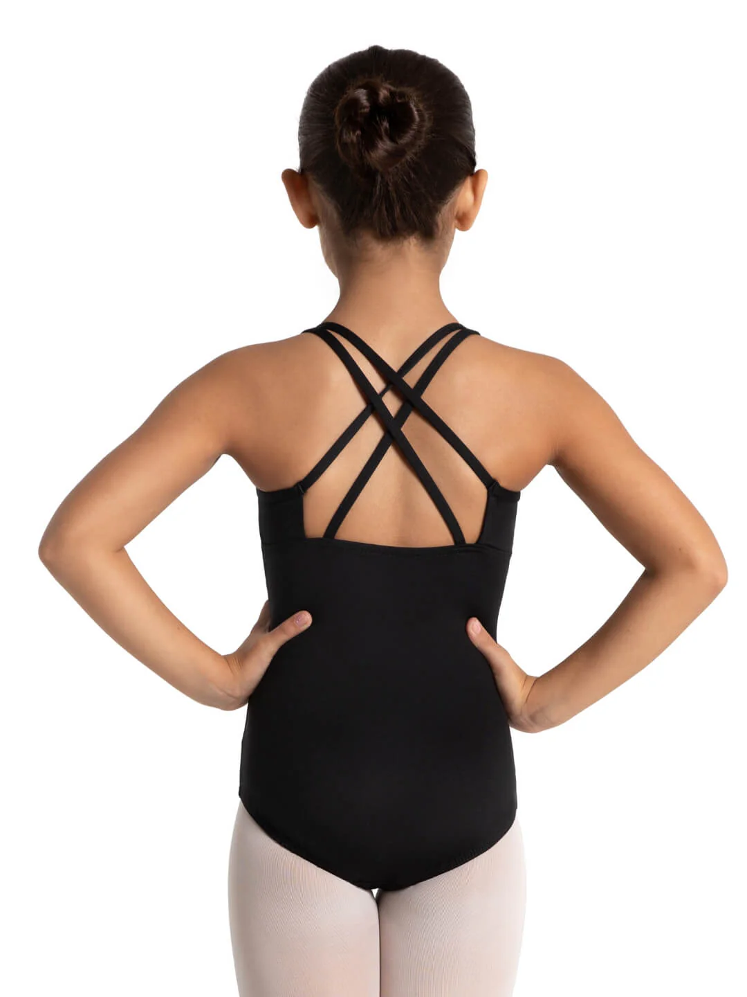 Studio Collection Crisscross Back Leotard - Girls - Image 3