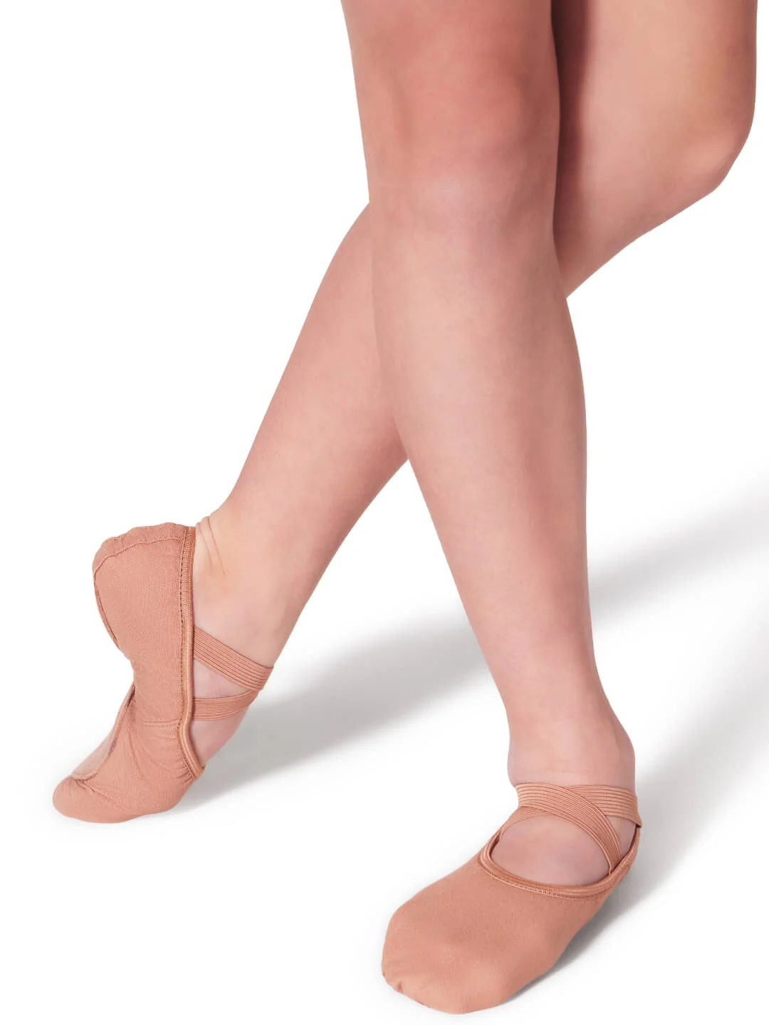 Hanami® Canvas Ballet Shoe - Child | Light Suntan - Image 6