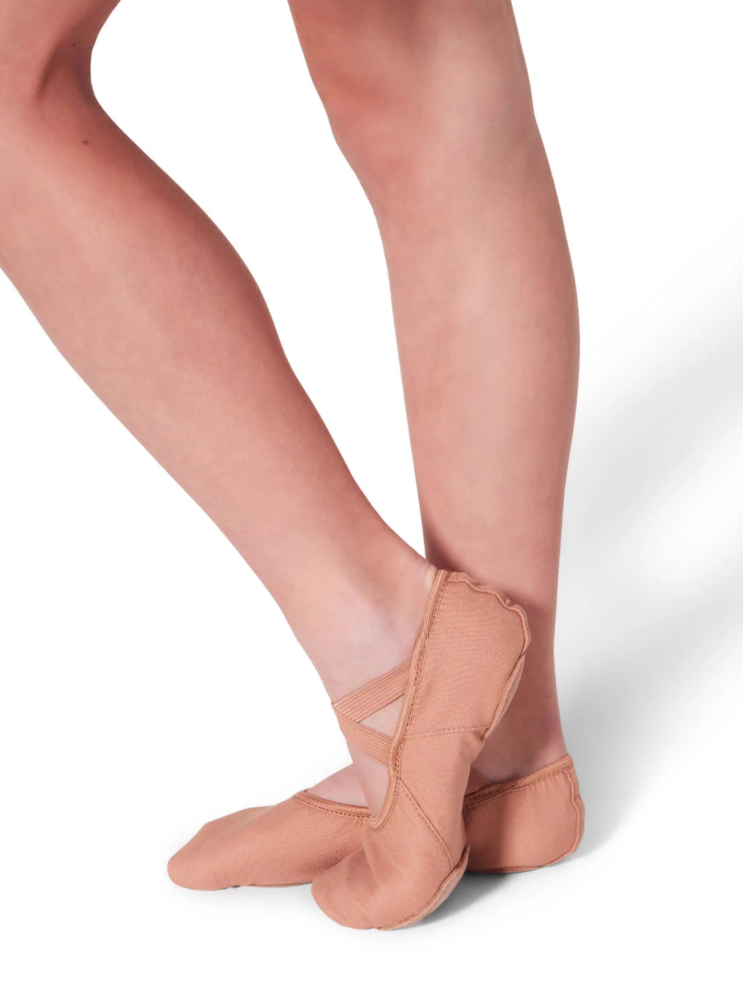 Hanami® Canvas Ballet Shoe - Child | Light Suntan - Image 8