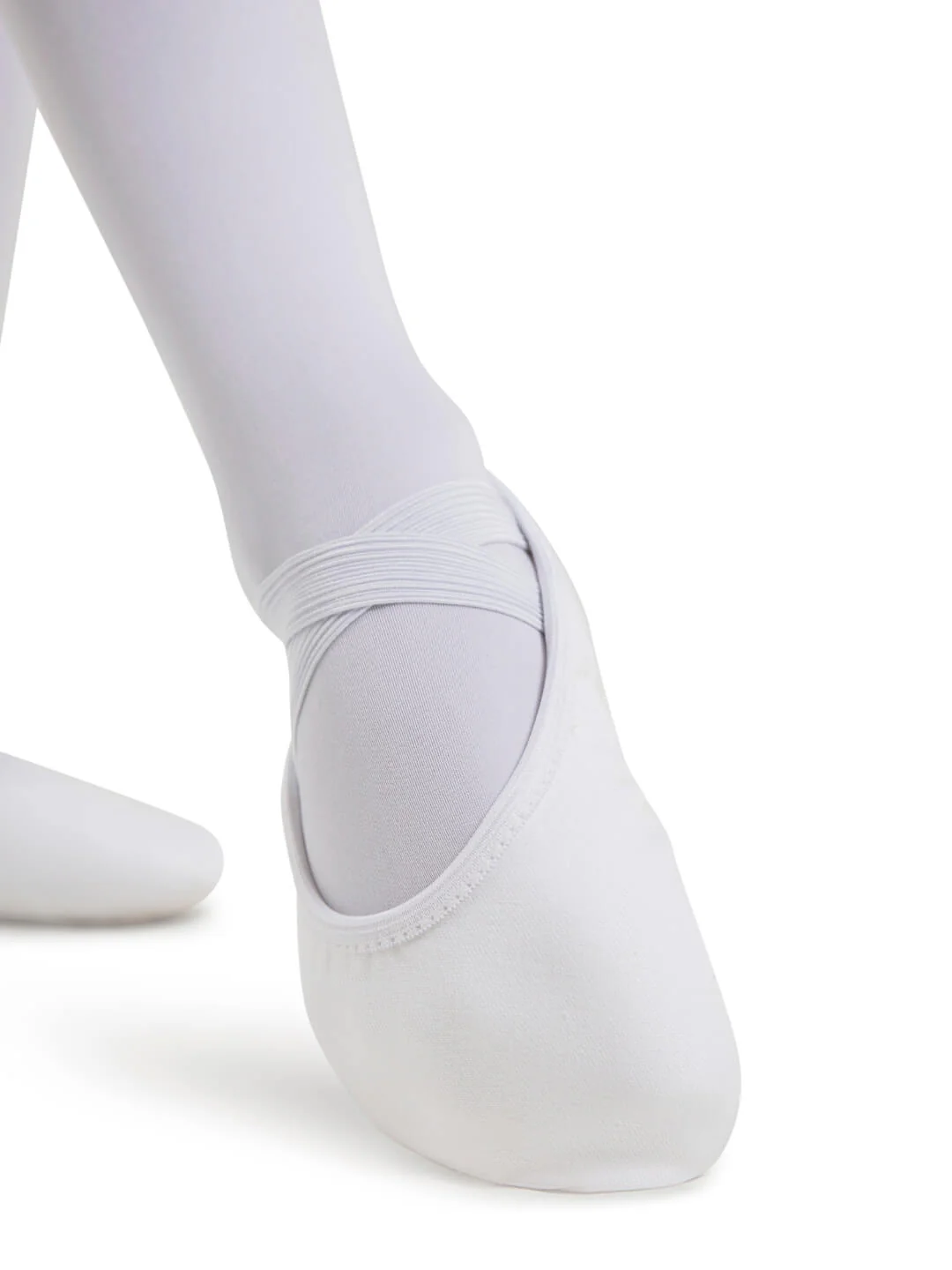 Hanami® Canvas Ballet Shoe - Child | White - Image 3