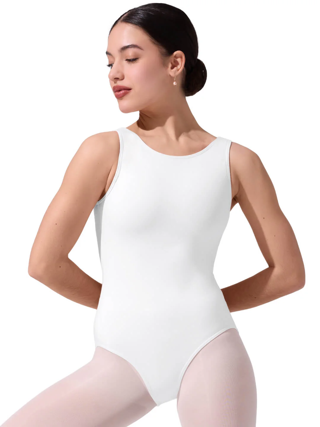 High-Neck Tank Leotard - Image 29