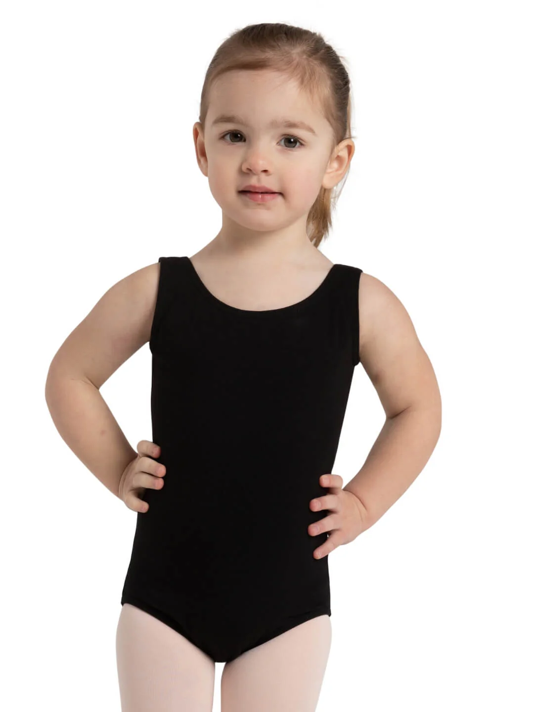 High-Neck Tank Leotard - Girls - Image 14