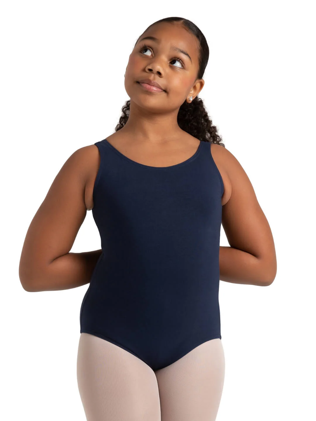 High-Neck Tank Leotard - Girls - Image 56