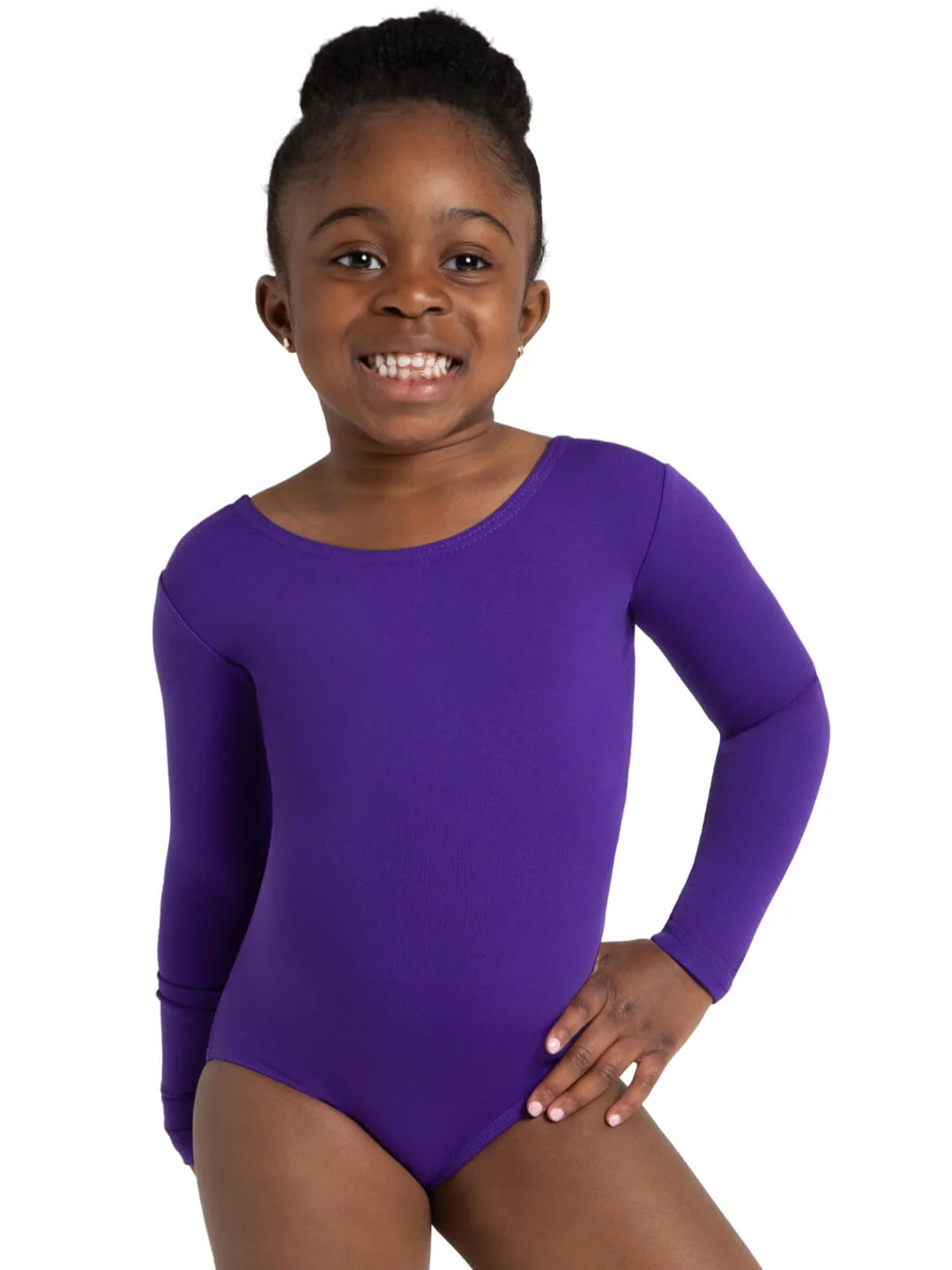 Long Sleeve Leotard - Girls - Image 11