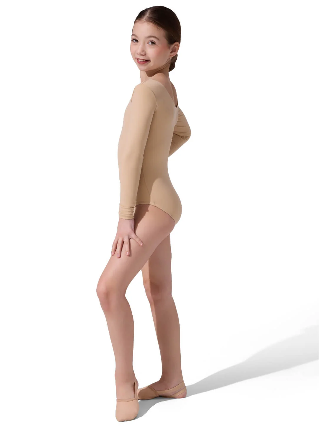 Long Sleeve Leotard - Girls - Image 34
