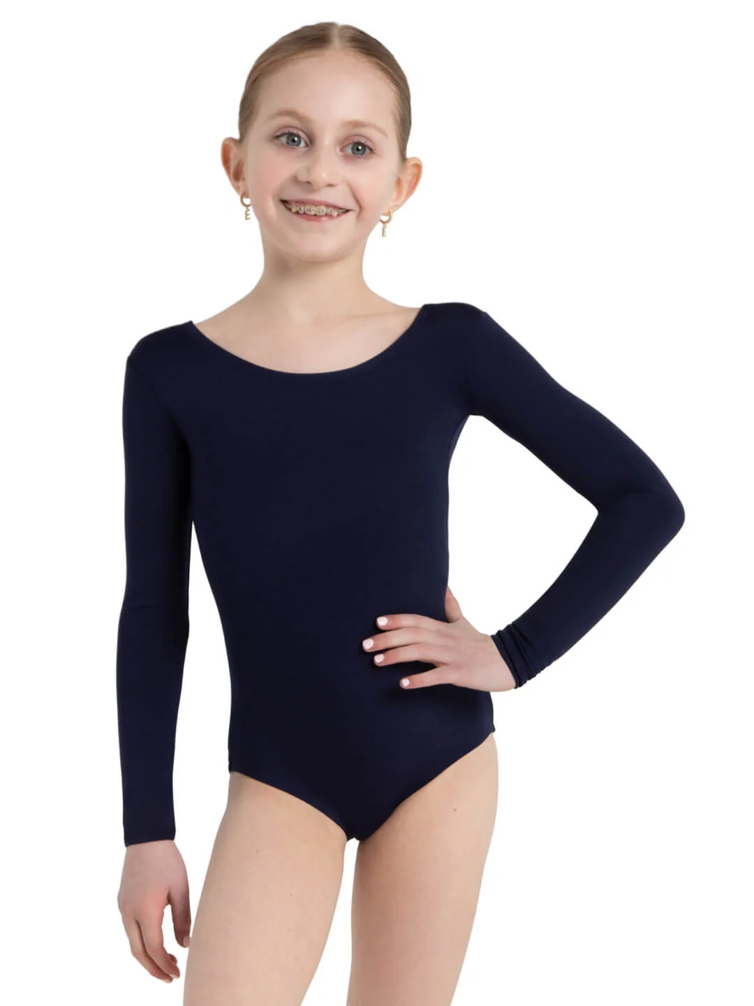Long Sleeve Leotard - Girls - Image 7