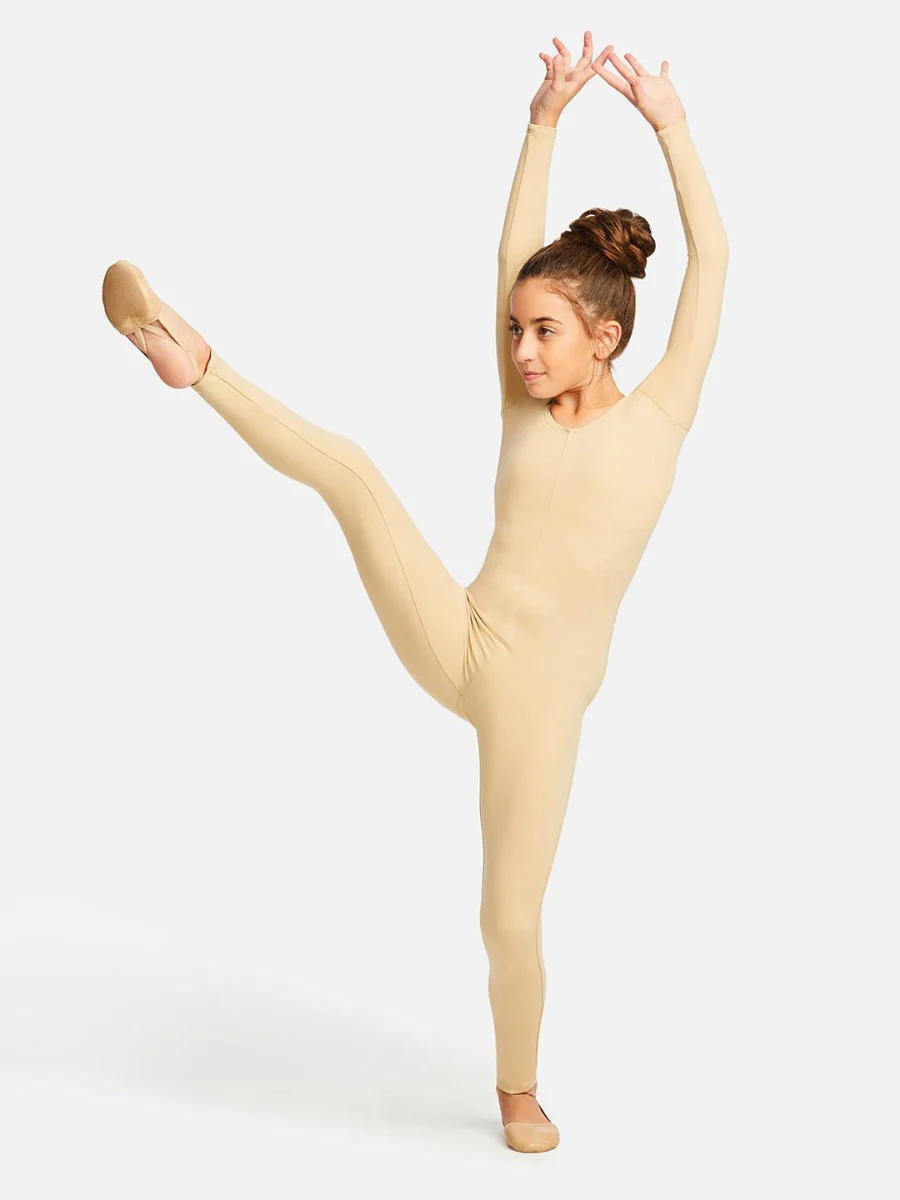 Long Sleeve Unitard - Girls - Image 4