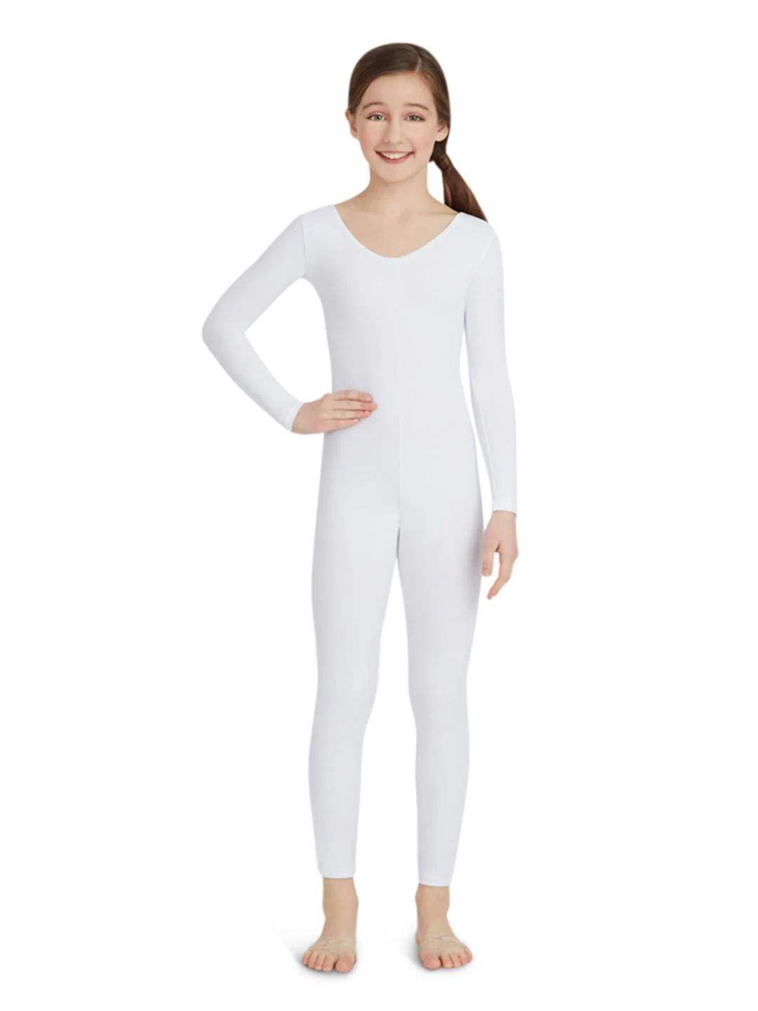Long Sleeve Unitard - Girls - Image 9