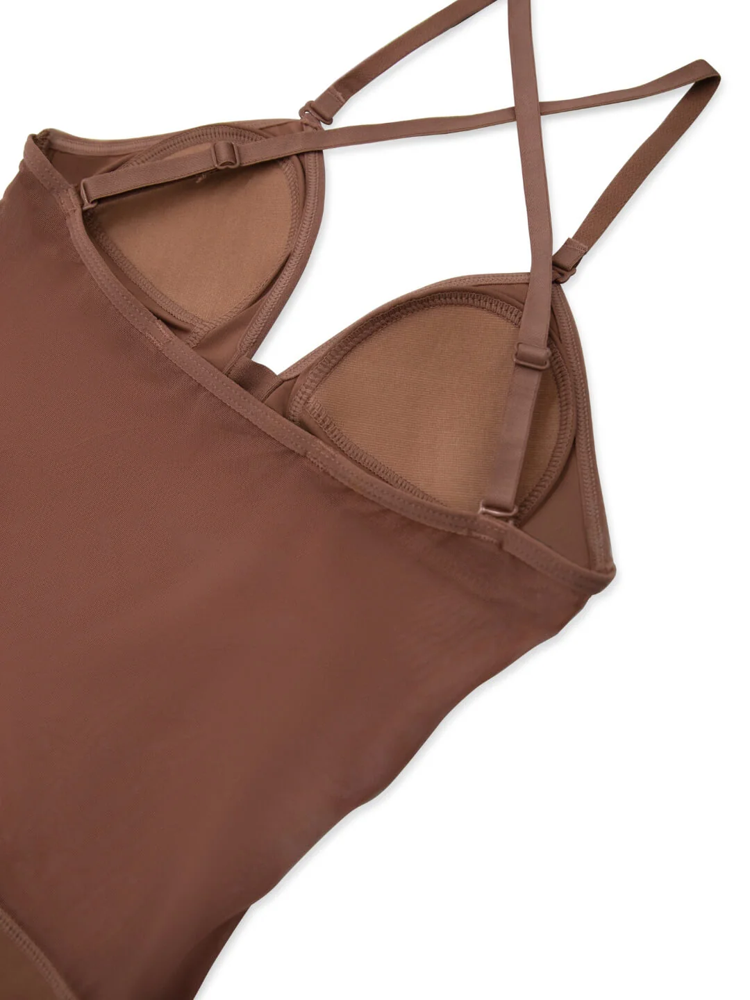 Plunge Neck Mesh Midriff Leotard - Girls - Image 15