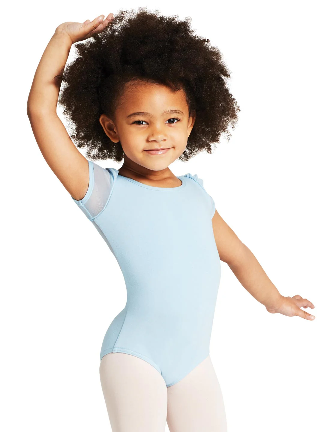 Puff Sleeve Keyhole Back Leotard - Girls - Image 13