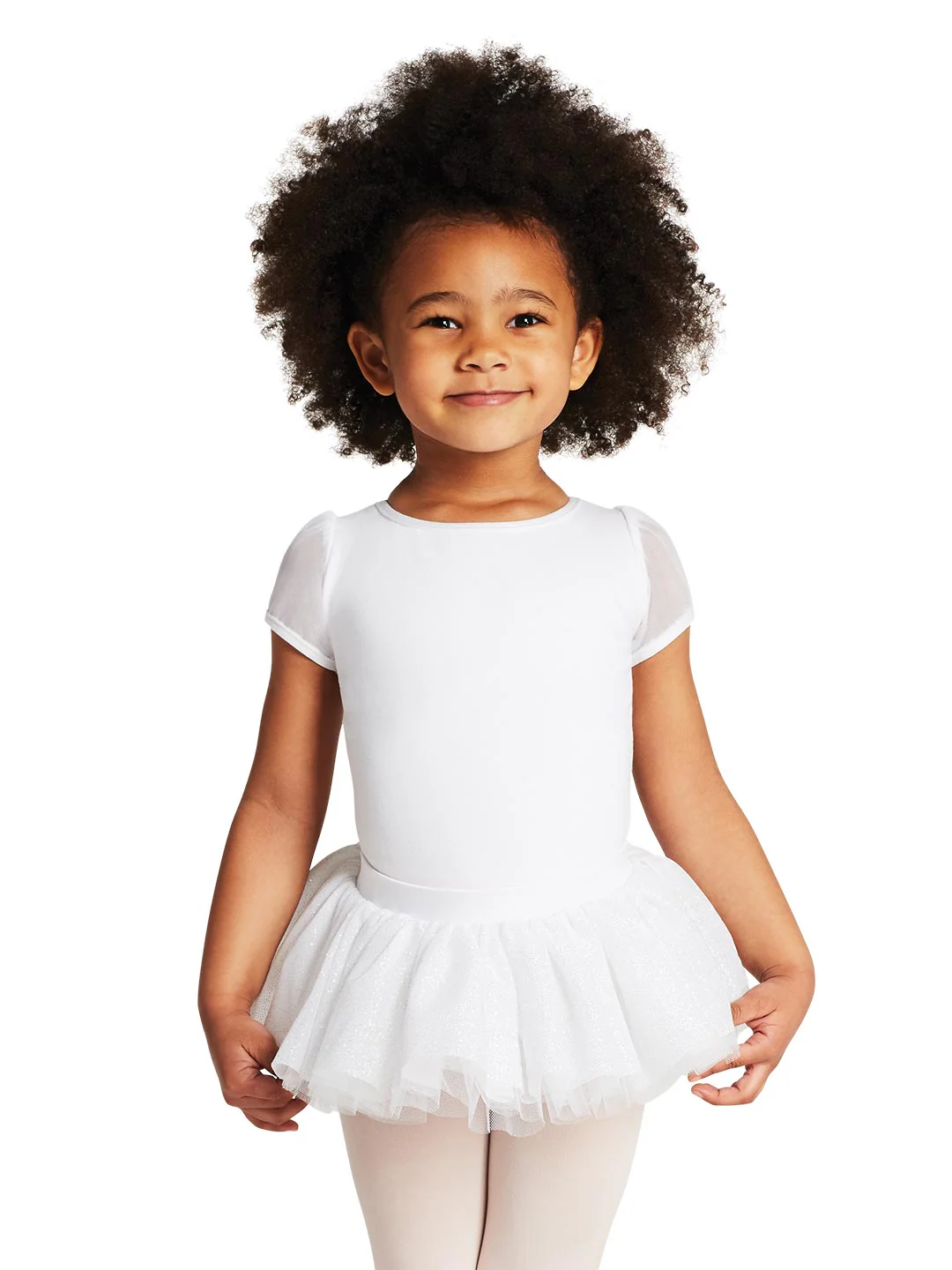 Puff Sleeve Keyhole Back Leotard - Girls - Image 21