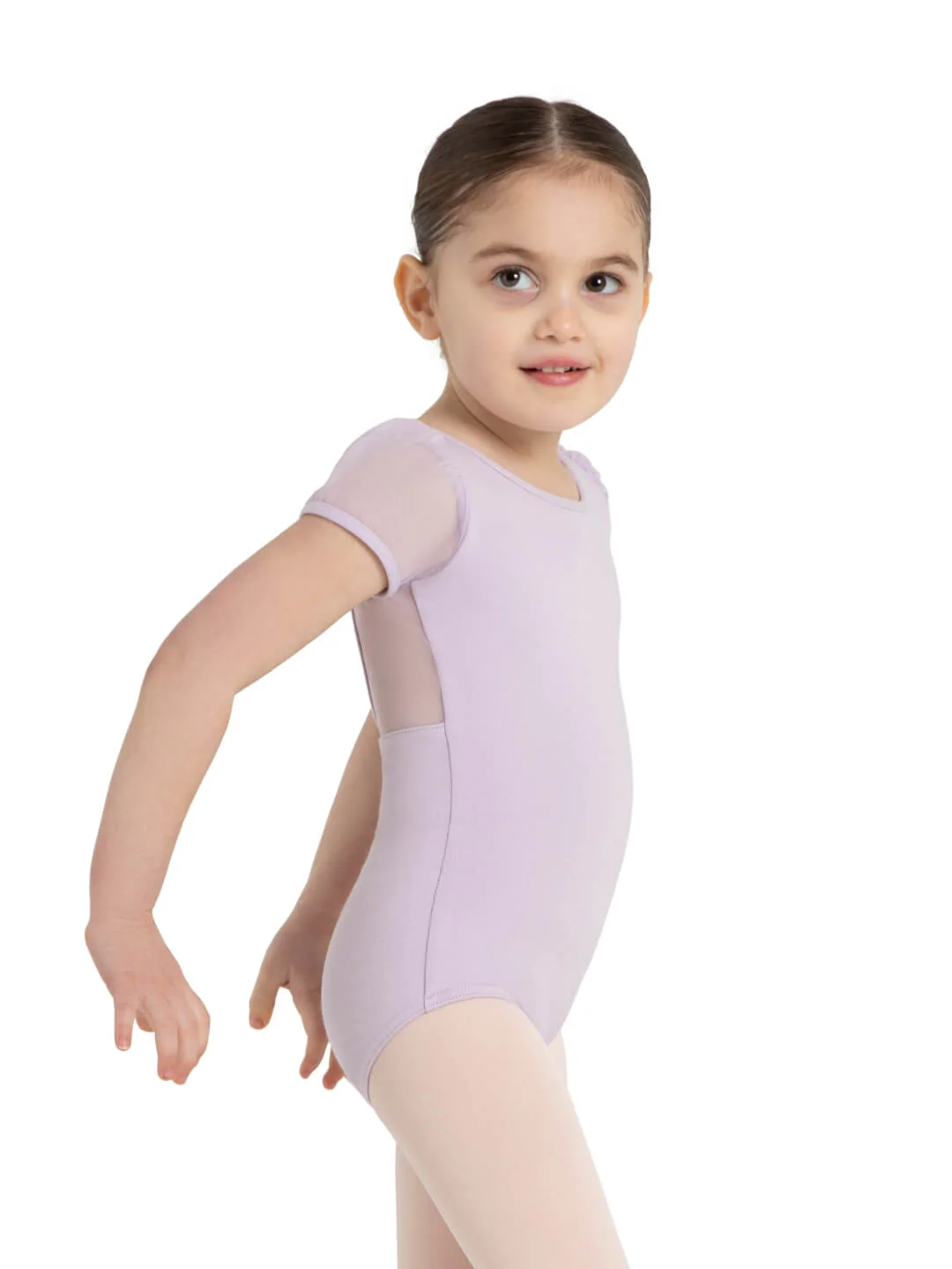 Puff Sleeve Keyhole Back Leotard - Girls - Image 29