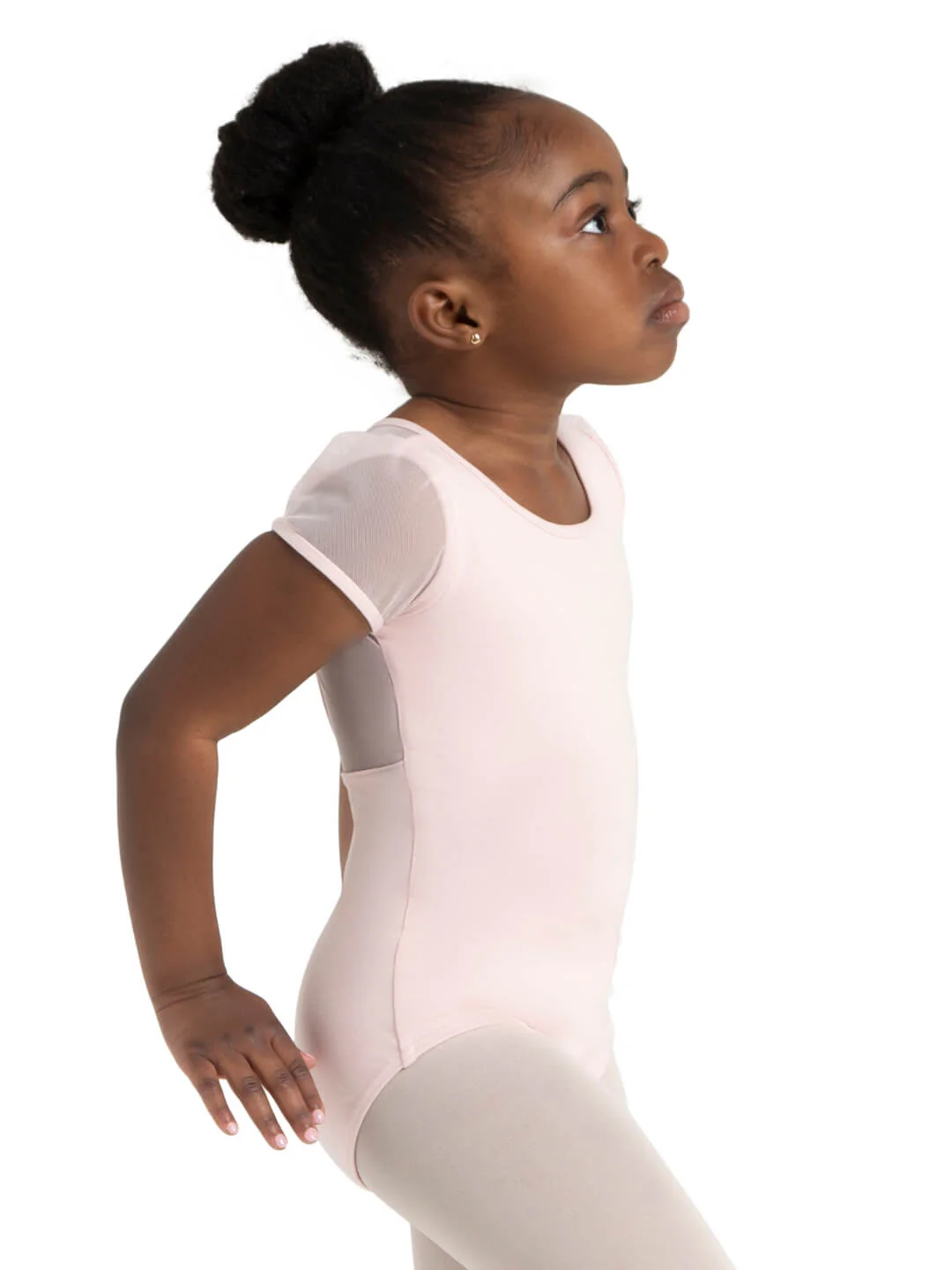 Puff Sleeve Keyhole Back Leotard - Girls - Image 36