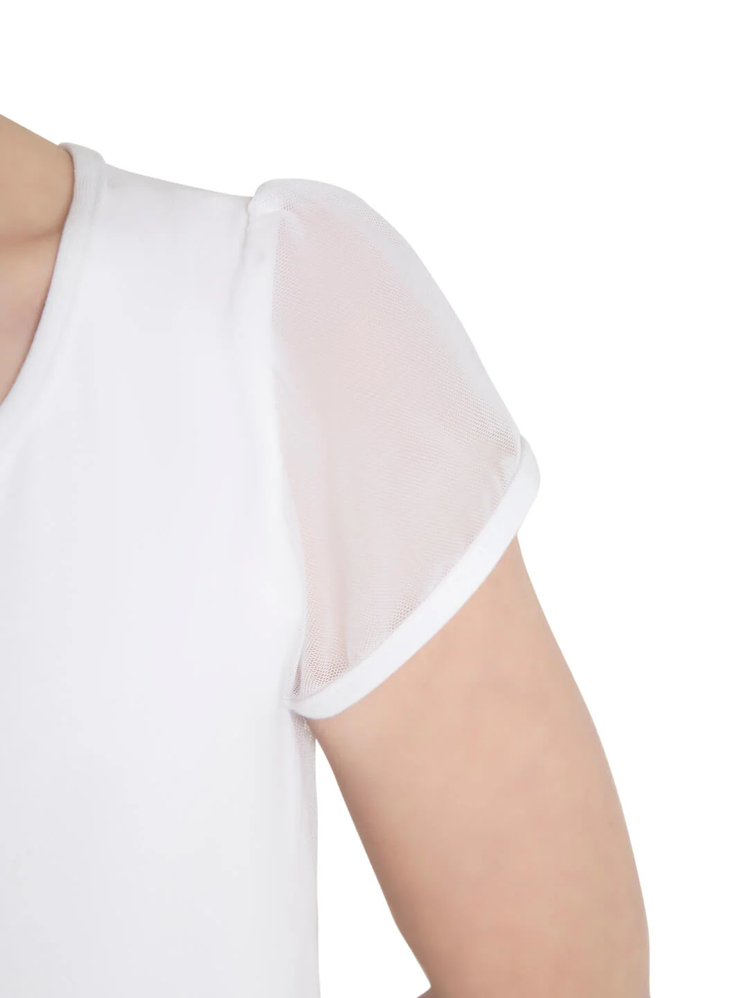 Puff Sleeve Keyhole Back Leotard - Girls - Image 44