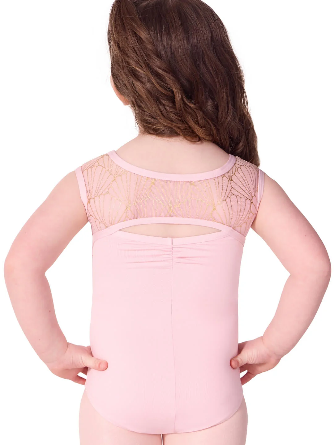 Sea Star Pearl Cap Sleeve Leotard - Child - Image 4
