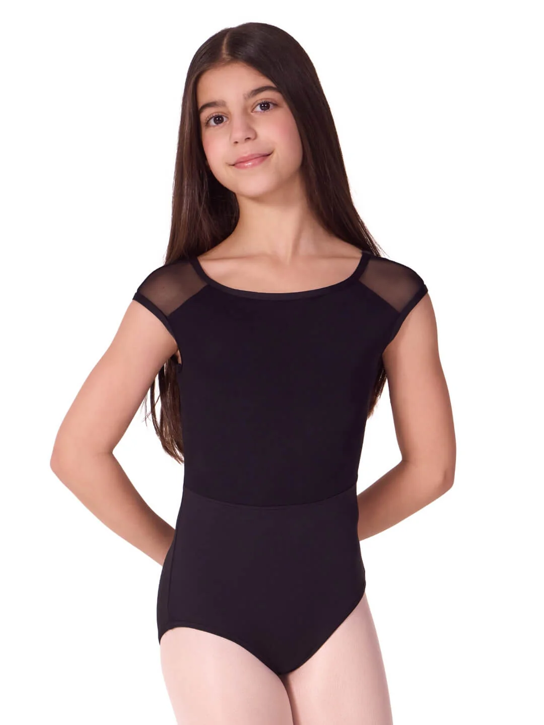 Sea Star Pearl Cap Sleeve Leotard - Child - Image 6