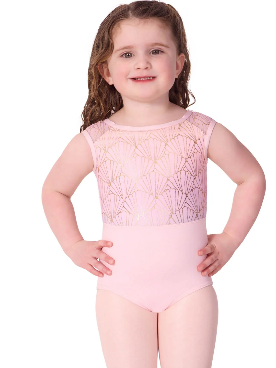Sea Star Pearl Cap Sleeve Leotard - Child - Image 7