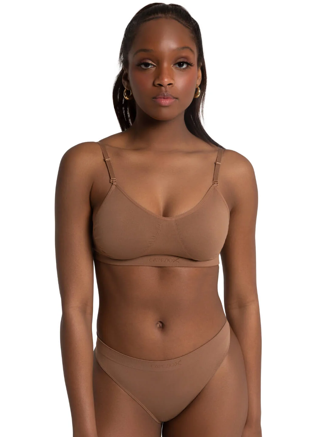 Seamless Clear Back Bra - Image 4