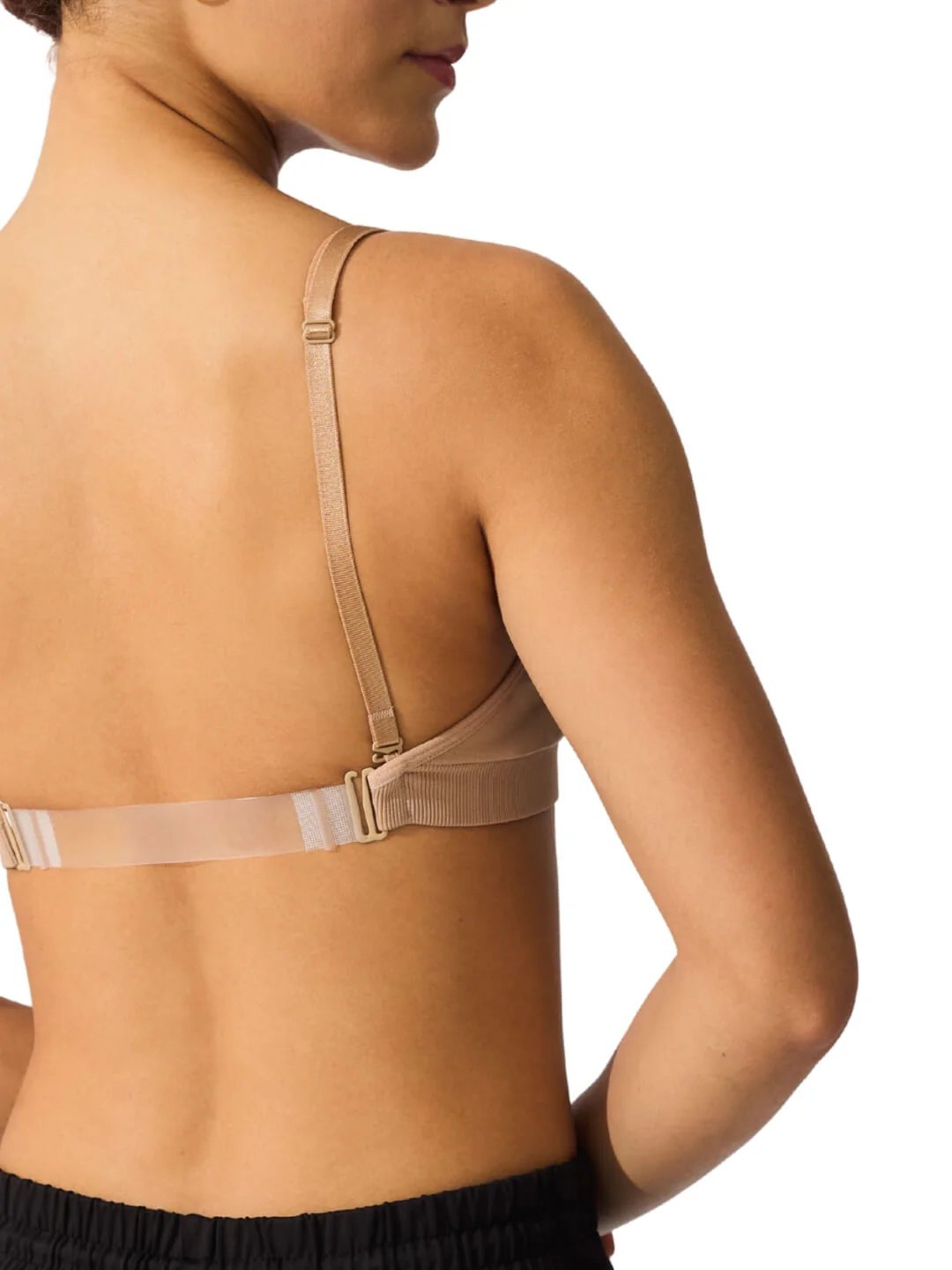 Seamless Clear Back Sweetheart Bandeau Bra - Image 4