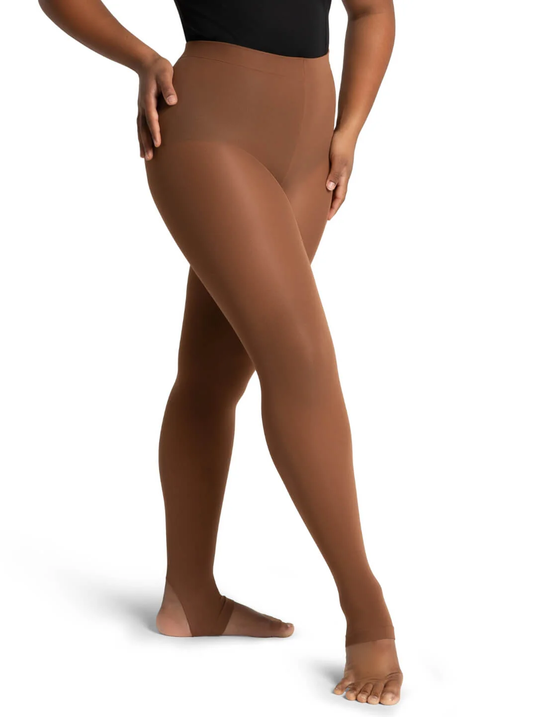 Ultra Soft Self Knit Waistband Stirrup Tight - Image 38