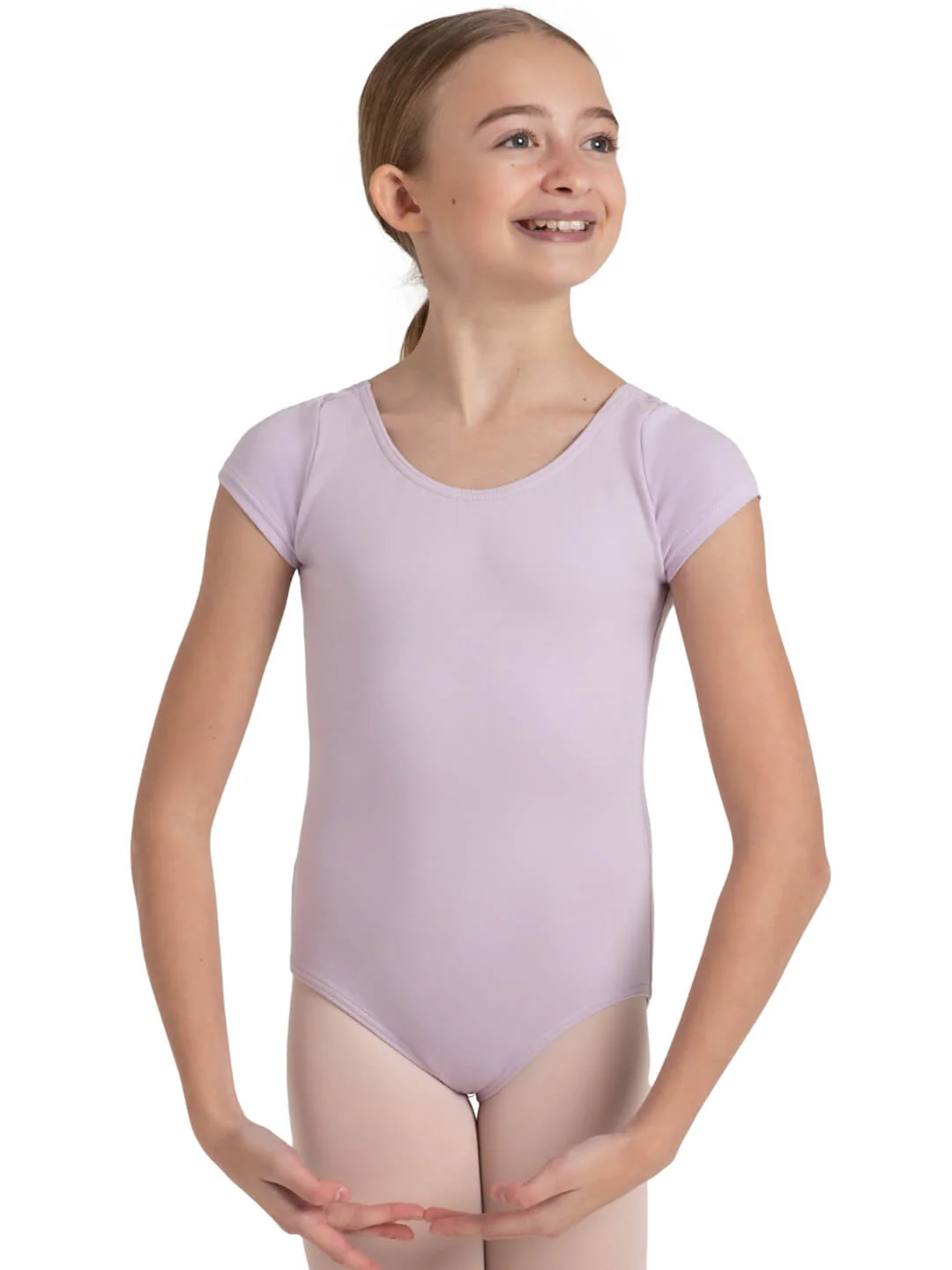 Short Sleeve Leotard - Girls - Image 48