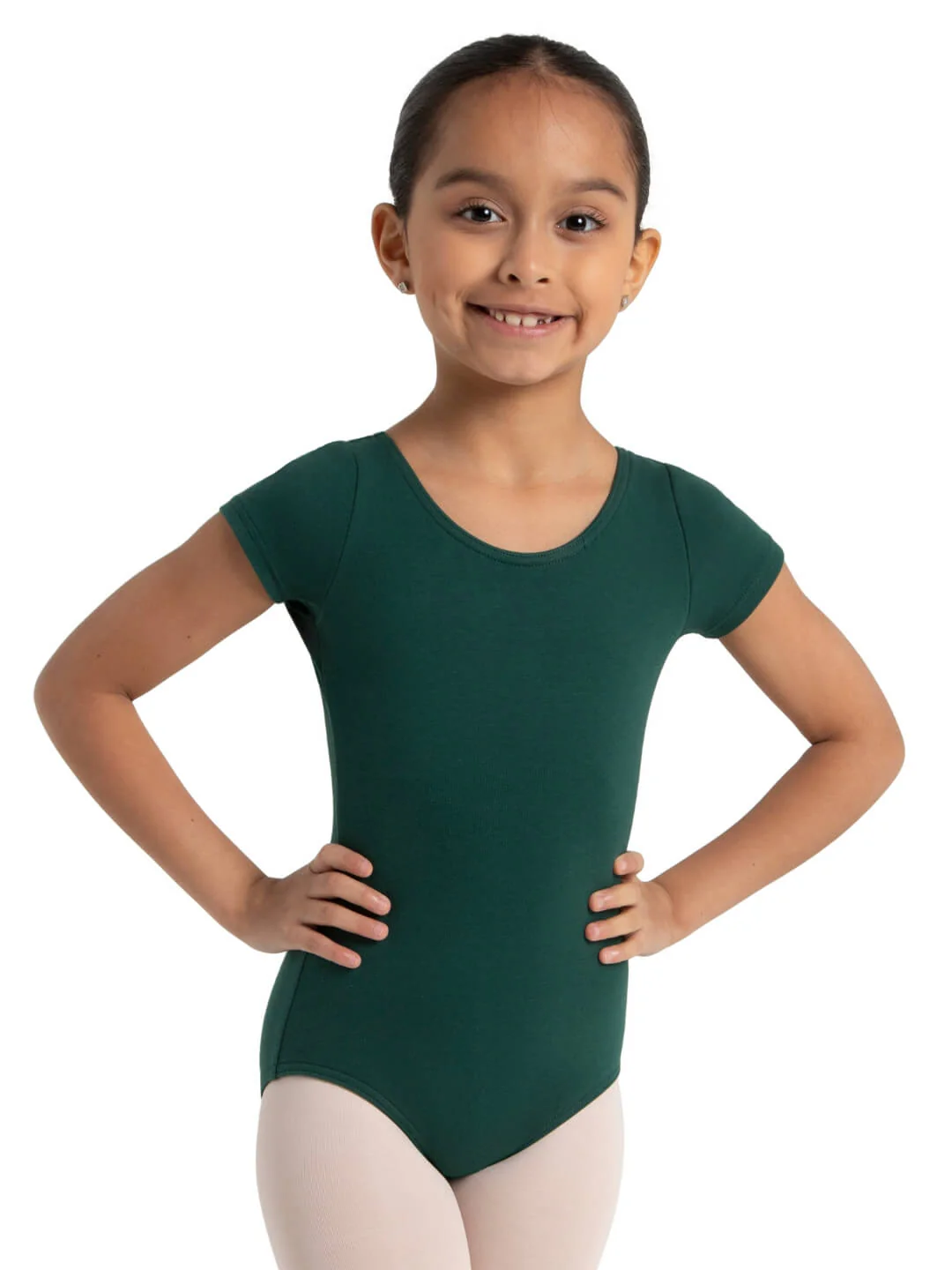 Short Sleeve Leotard - Girls - Image 62