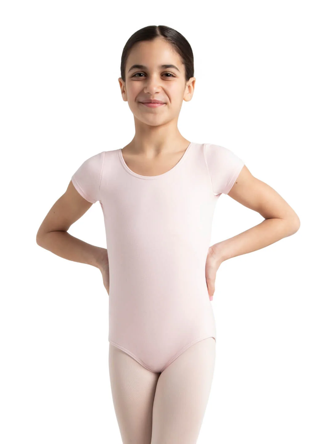 Short Sleeve Leotard - Girls - Image 66
