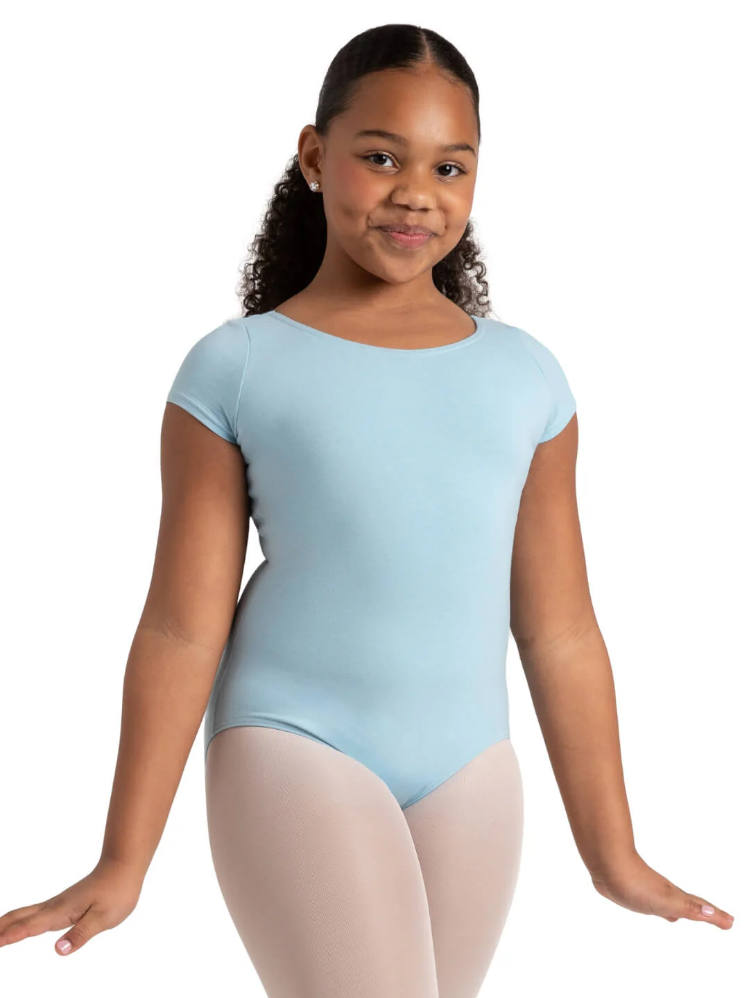 Short Sleeve Leotard - Girls - Image 7