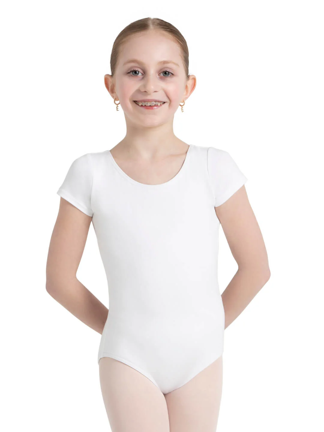 Short Sleeve Leotard - Girls - Image 70