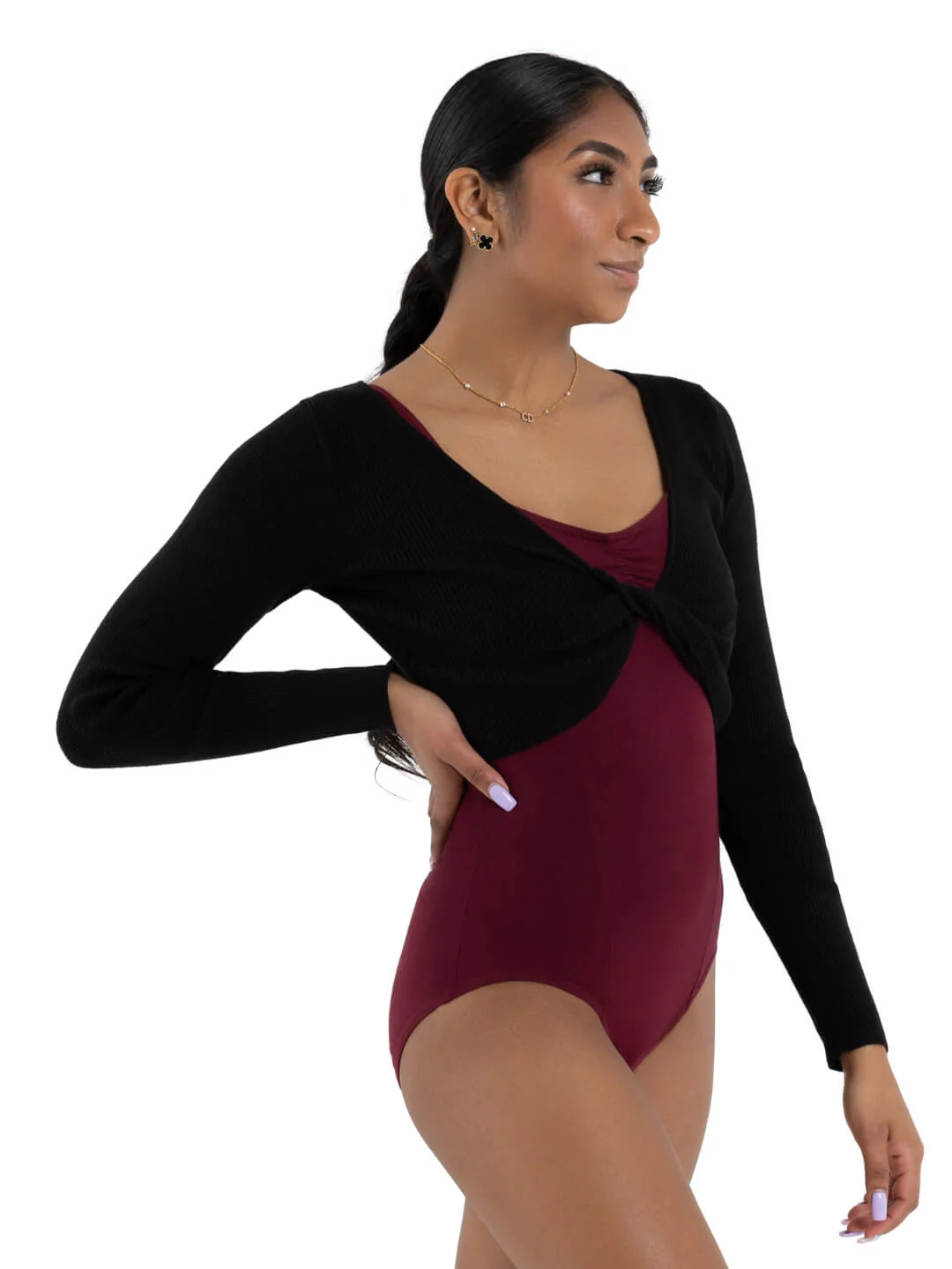 Shrug with Faux Knot - Image 2