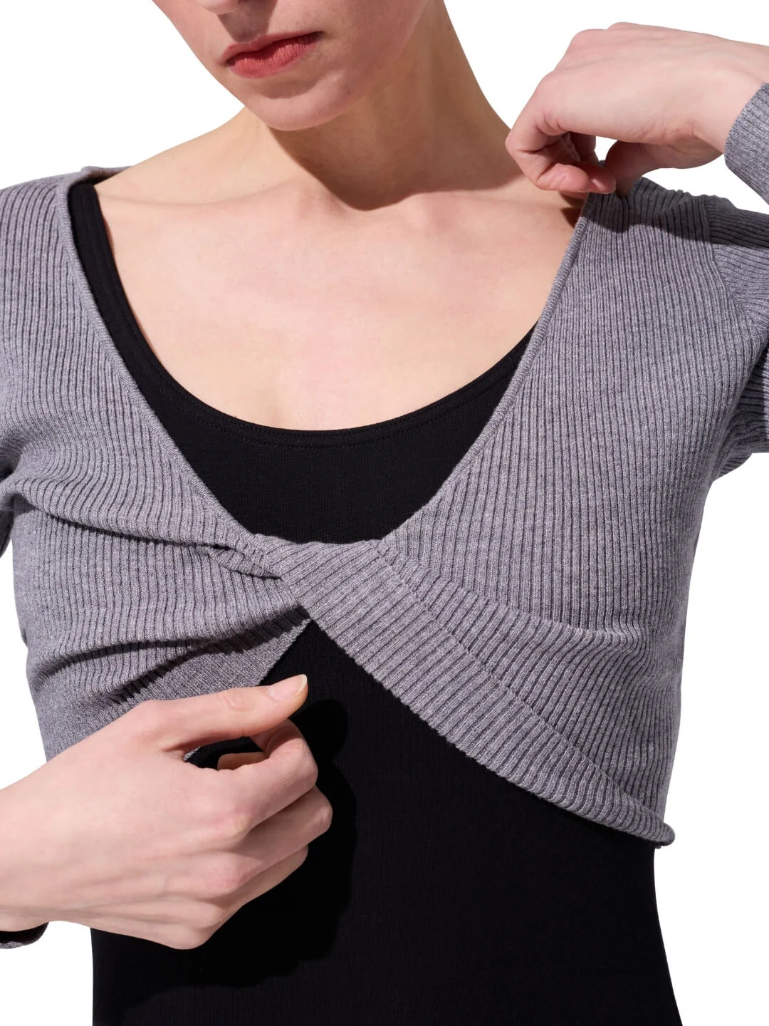 Shrug with Faux Knot - Image 8