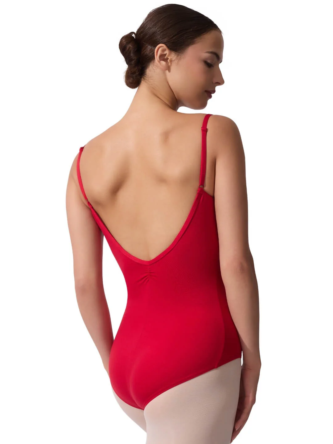 Studio Collection Dual Pinch Camisole Leotard with Princess Seams, Adjustable Straps and Bratek® - Image 4