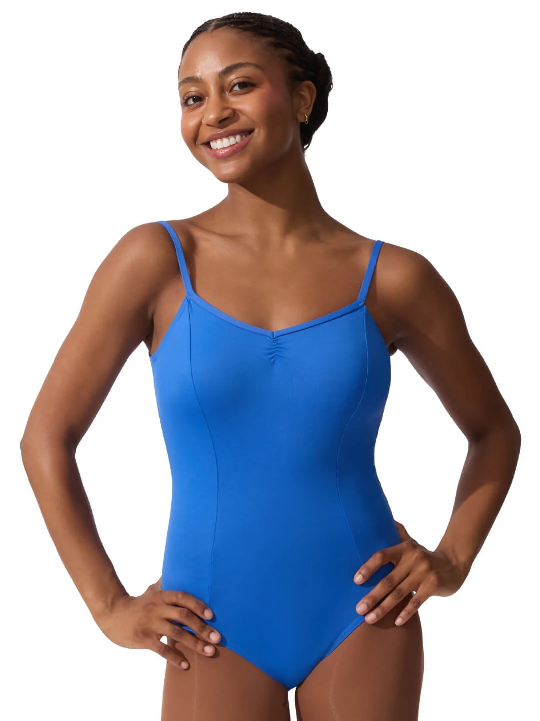 Studio Collection Dual Pinch Camisole Leotard with Princess Seams, Adjustable Straps and Bratek® - Image 8