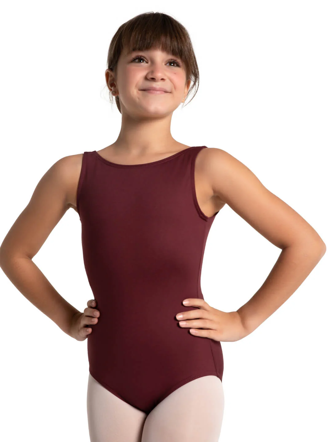 Studio Collection Low V Back w/ Pinch Tank Leotard - Girls - Image 14