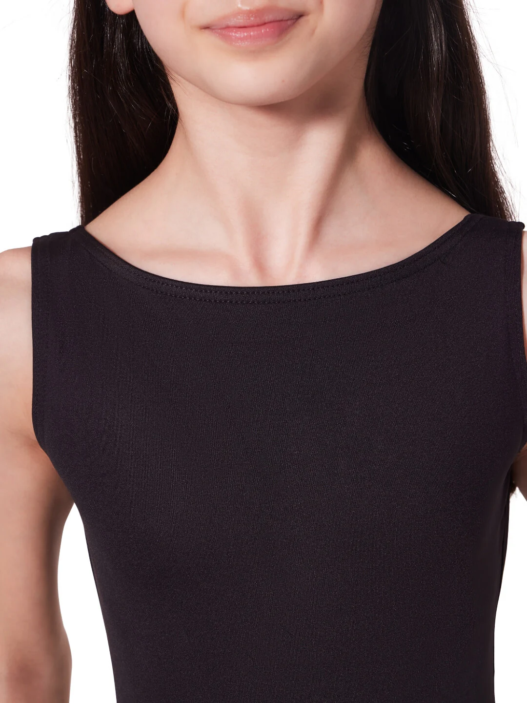 Studio Collection Low V Back w/ Pinch Tank Leotard - Girls - Image 32