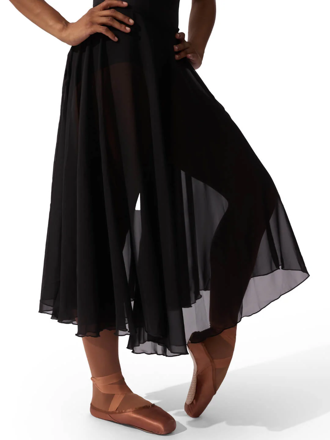 Studio Collection Mid Calf Skirt - Image 3
