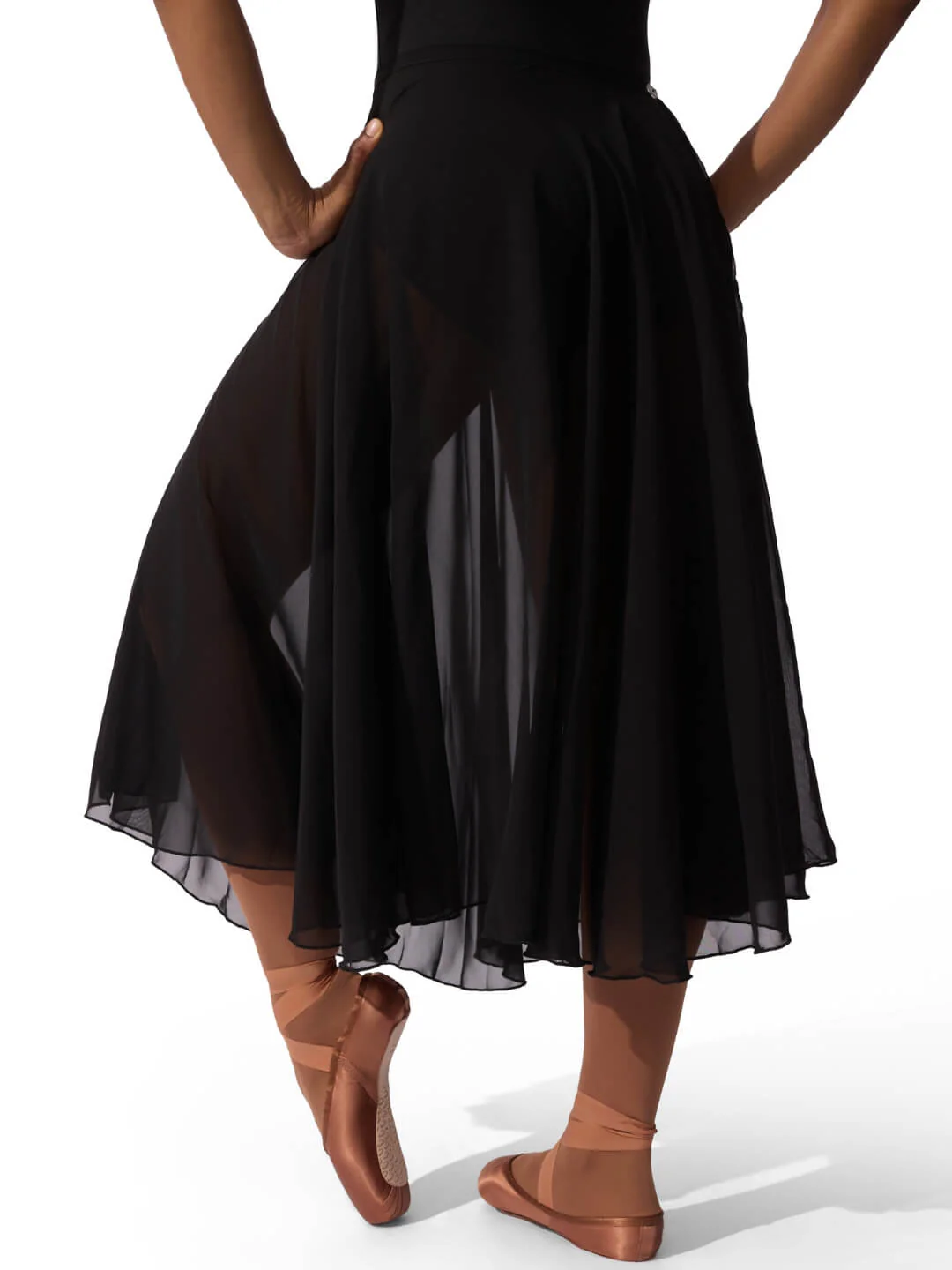 Studio Collection Mid Calf Skirt - Image 4