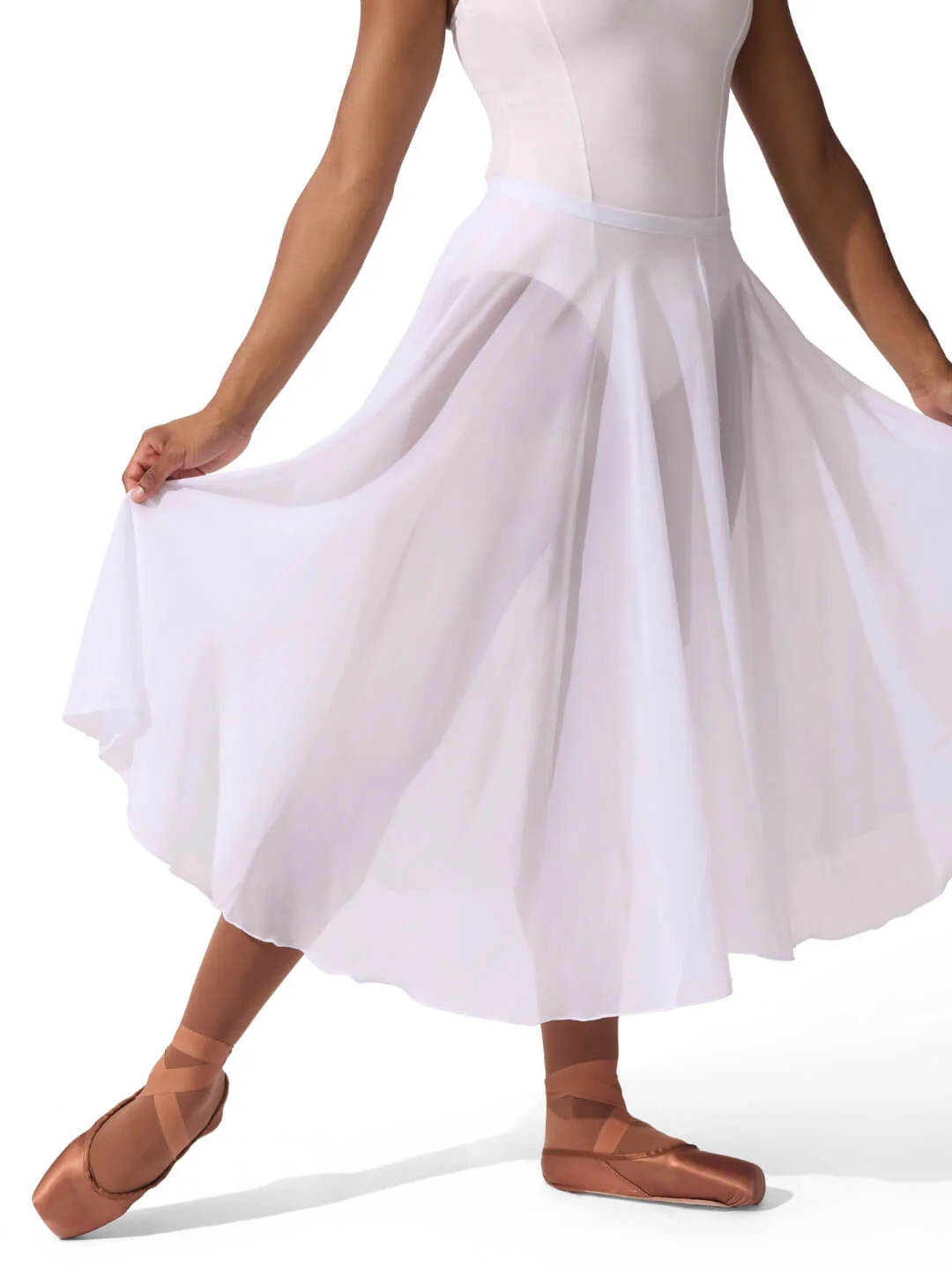 Studio Collection Mid Calf Skirt - Image 6