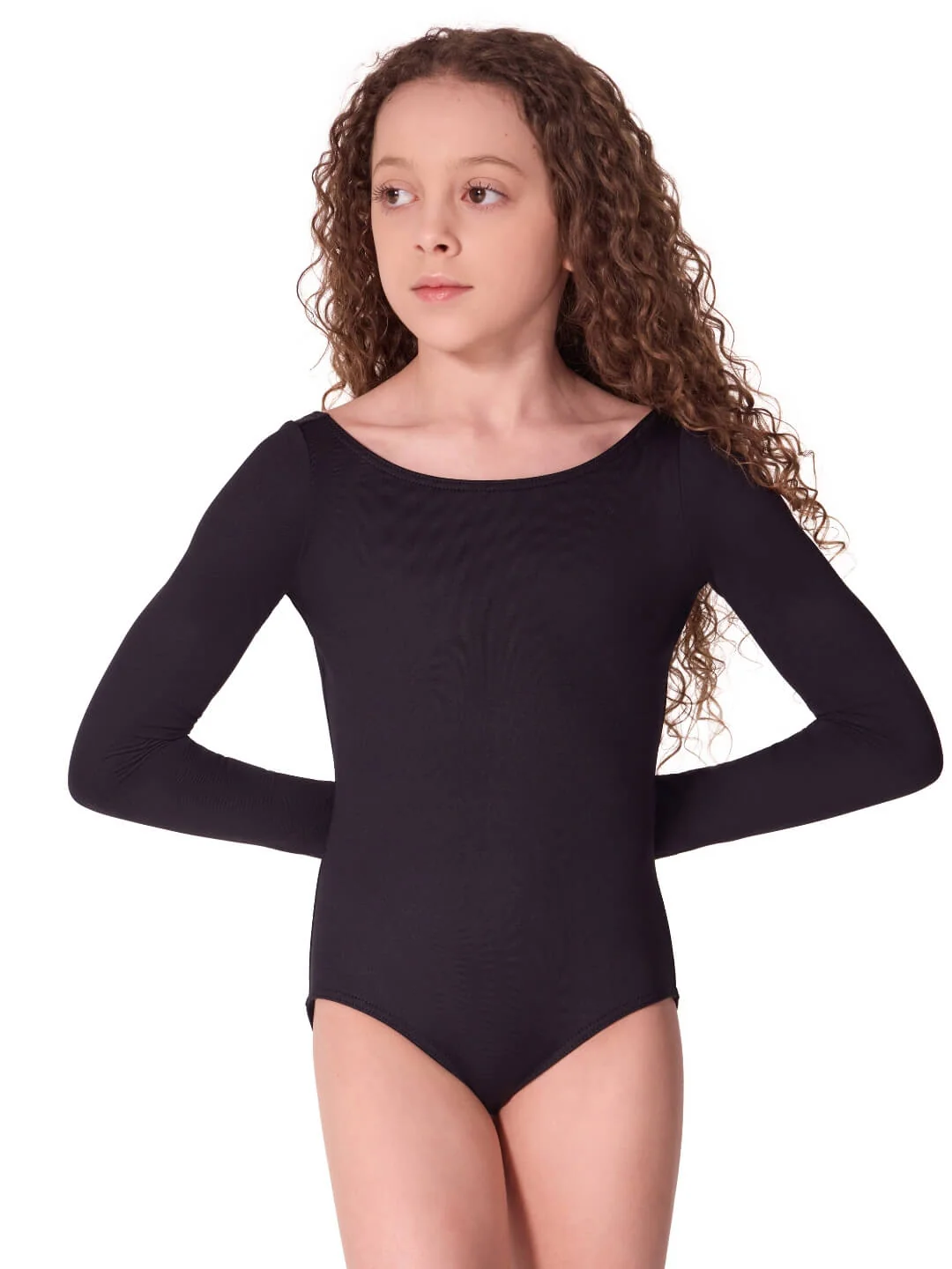 Studio Collection Pinch Back Long Sleeve Leotard - Image 10
