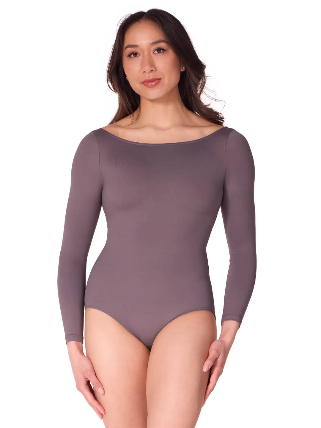 Studio Collection Pinch Back Long Sleeve Leotard - Image 11