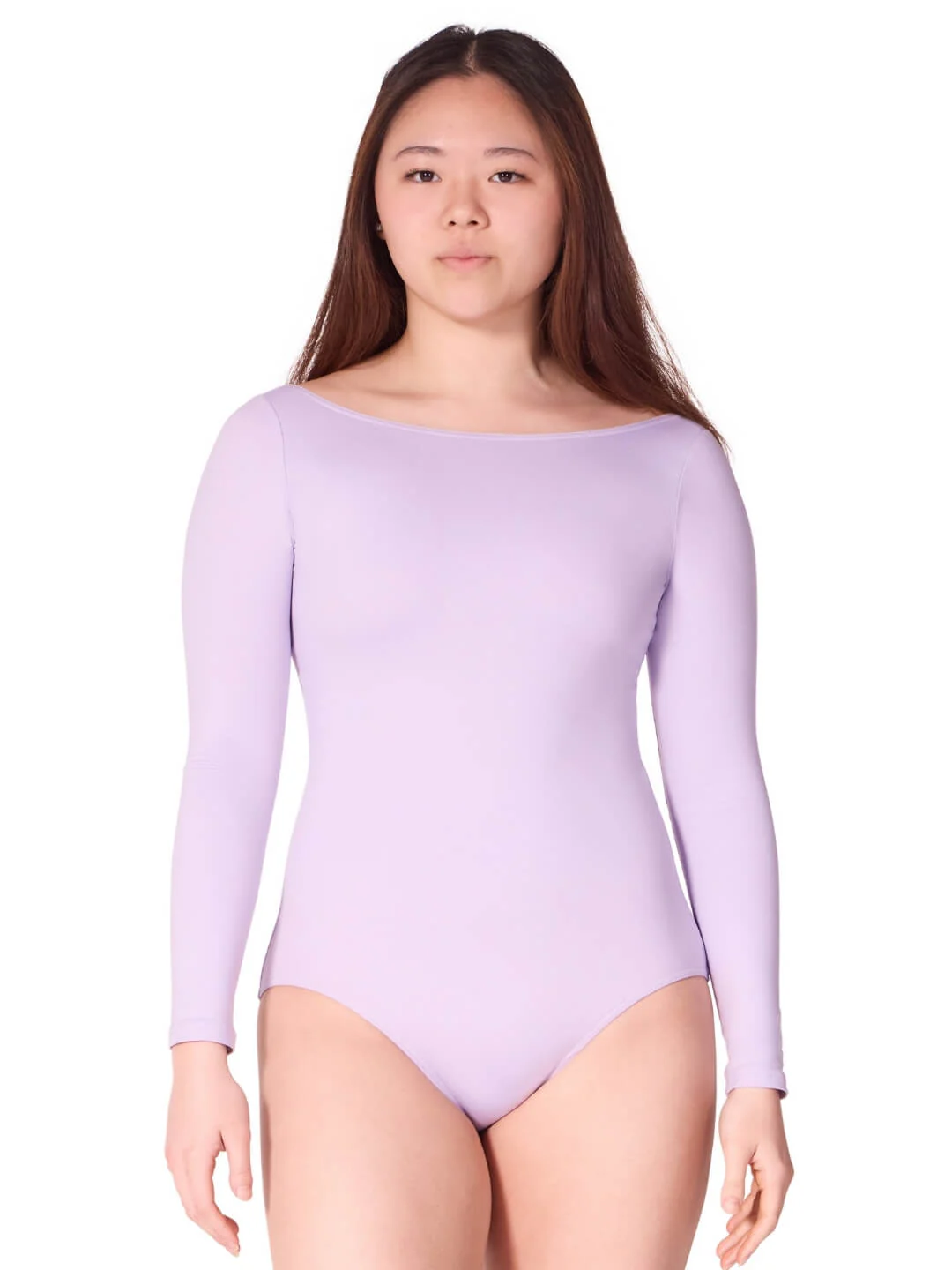 Studio Collection Pinch Back Long Sleeve Leotard - Image 12