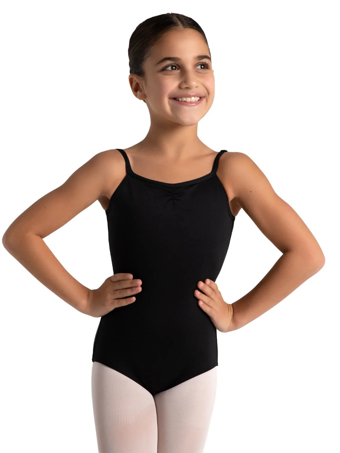 Studio Collection Pinch Front Camisole Leotard - Girls - Image 5