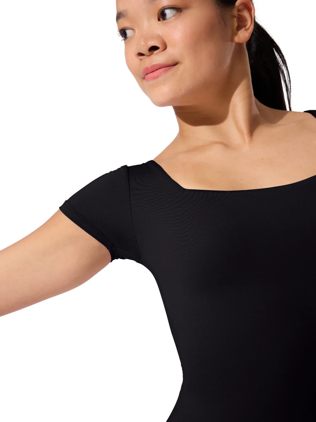 Studio Collection Stride Square Neck Leotard - Image 3