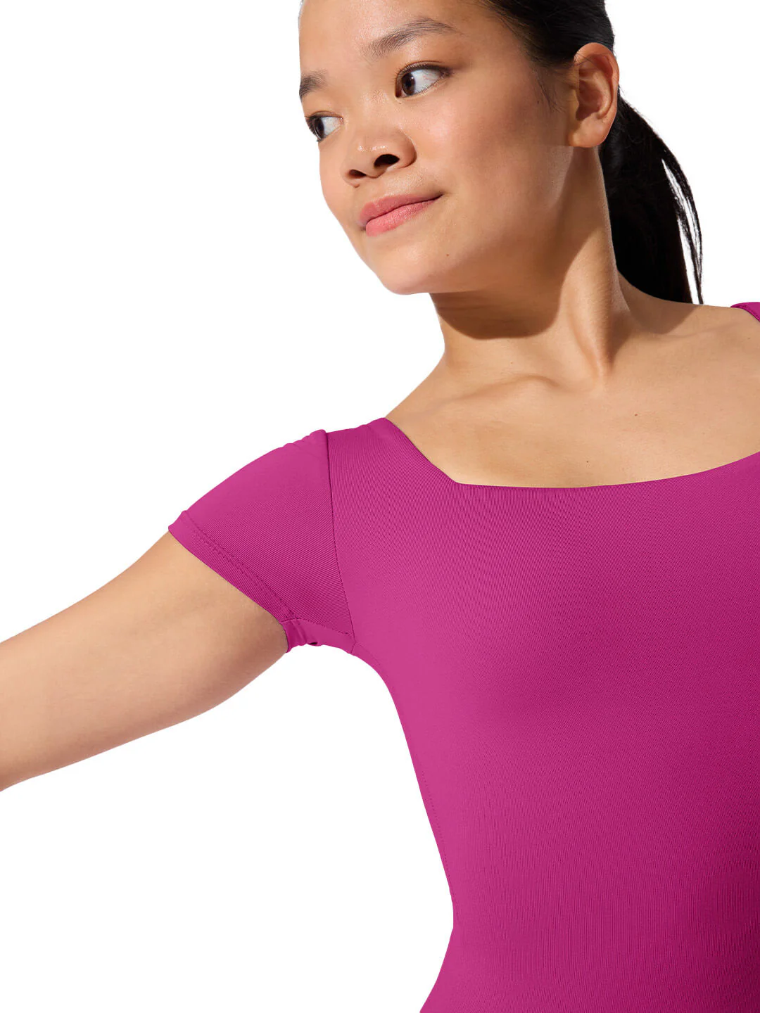 Studio Collection Stride Square Neck Leotard - Image 6