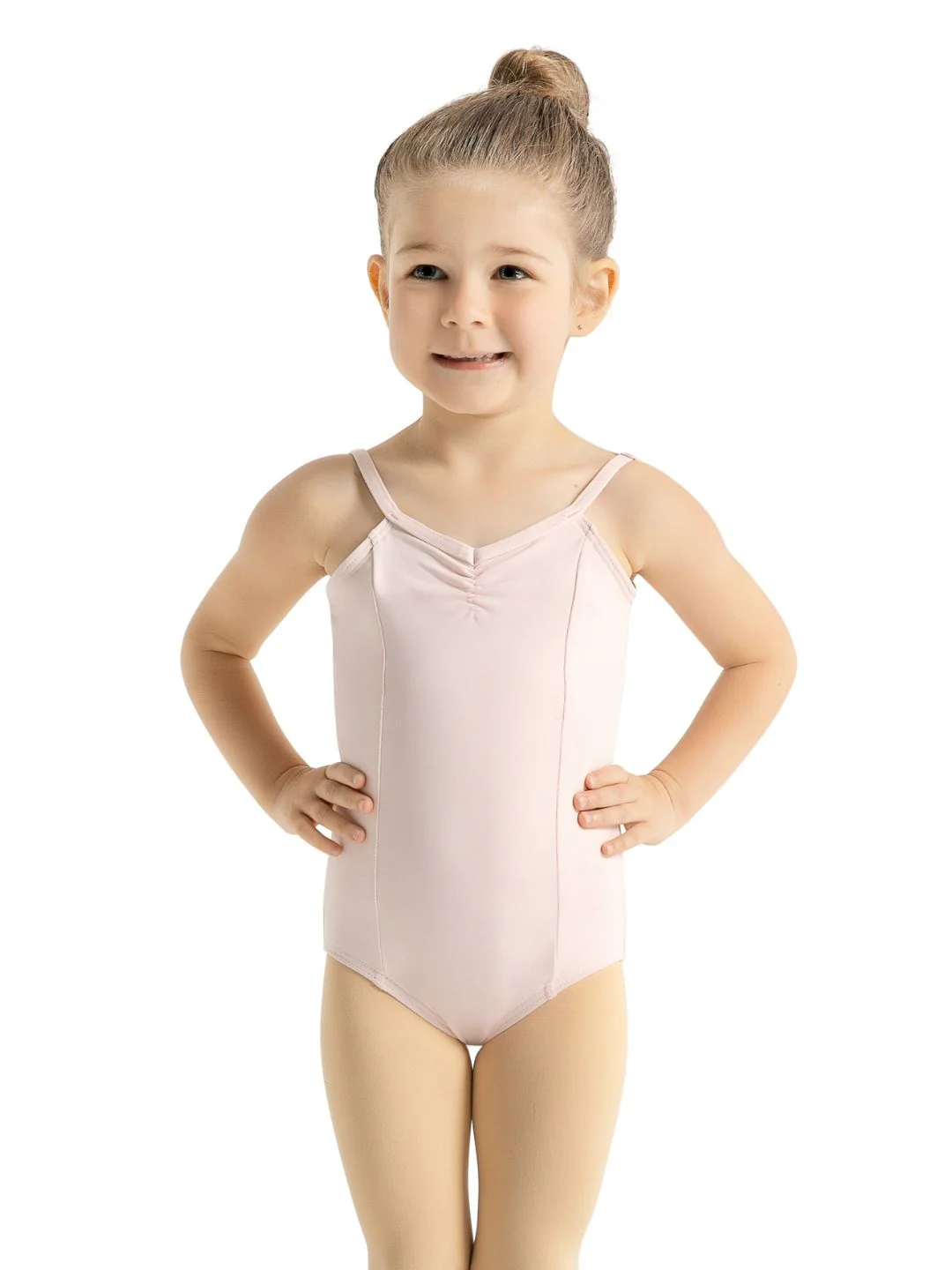 Studio Collection V Neck Camisole Leotard - Girls - Image 12