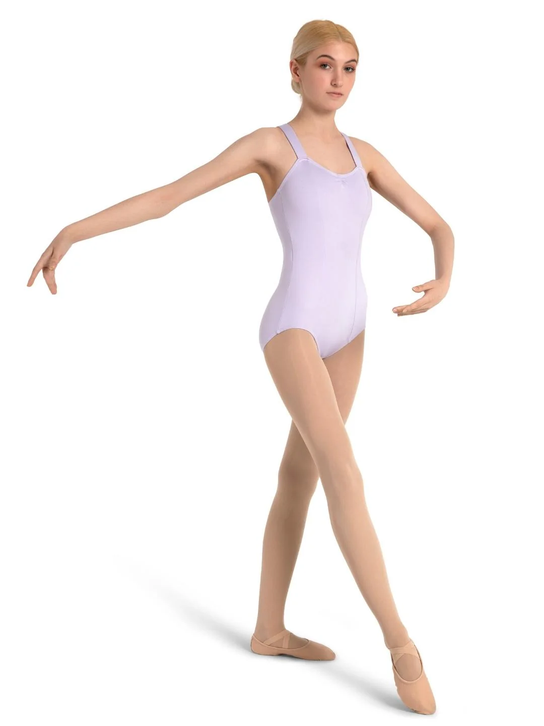 Studio Collection Wide Strap Camisole Leotard - Image 5