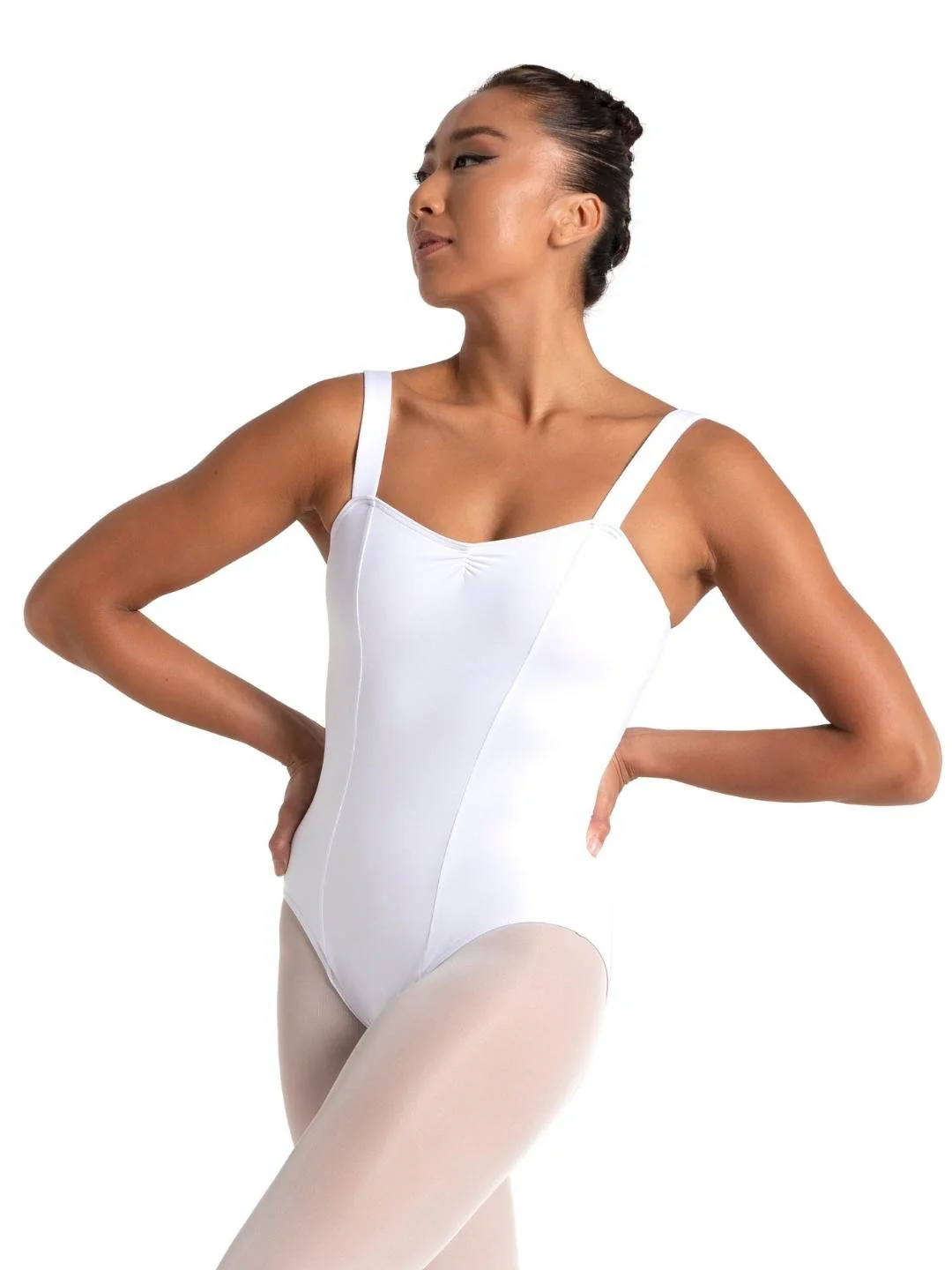 Studio Collection Wide Strap Camisole Leotard - Image 8