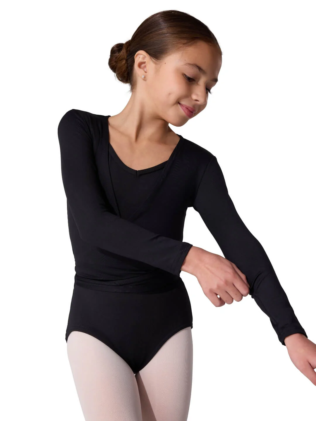 Studio Collection Wrap Top - Girls - Image 4